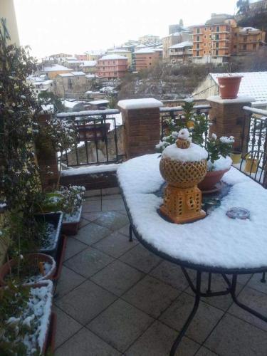 La scalinata del Borgo in Olevano Sul Tusciano