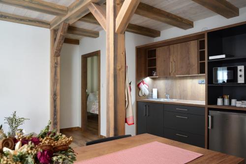 廚房, Apartmány POCO LOCO (Apartmany POCO LOCO) in 斯奈庫山麓派茲