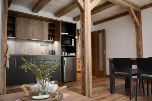 廚房, Apartmány POCO LOCO (Apartmany POCO LOCO) in 斯奈庫山麓派茲