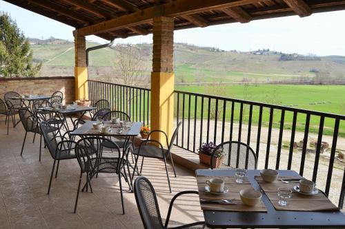 陽台/露台, Agriturismo La Mussia in 卡斯泰爾諾沃卡爾恰