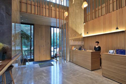 로비, EBO Hotel Hangzhou Wulin in 우린 스퀘어 지구