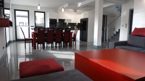 virtuve, DOMINO-APARTAMENTY Red in Kroscienko Nad Dunajcem