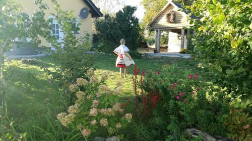 Сад, Ferienwohnung Luba Lipa in Schwarzheide