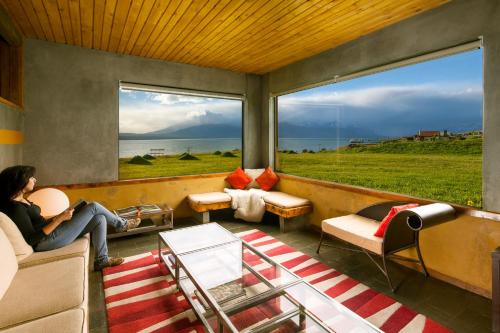 View, Hotel Altiplanico Puerto Natales in Puerto Natales