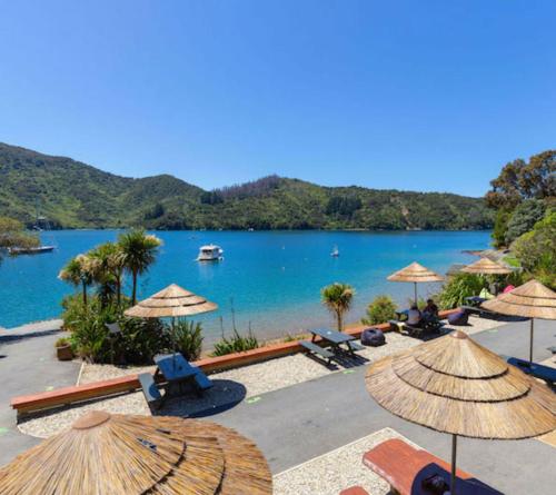 Restorāns, Lochmara Lodge - 20mins by boat from Picton in Lochmara Bay