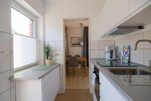 Kitchen, Ferienwohnung Wieben in Sankt Peter-Ording City Center