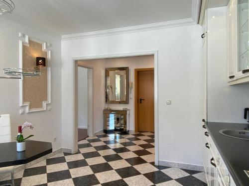 Kitchen, Apartmenthaus Sonnenblick in Binz - Parkplatz kostenlos in Ostseebad Binz