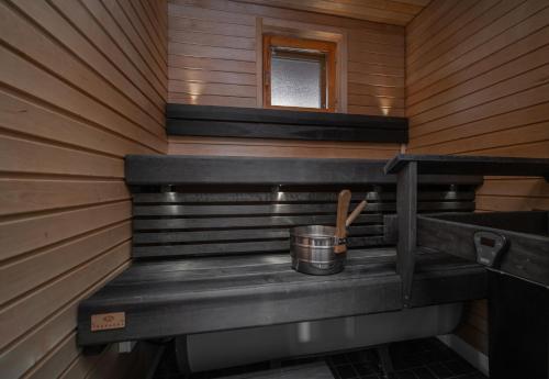 Sauna, Ski-Inn AurinkoRinne in Kuusamo