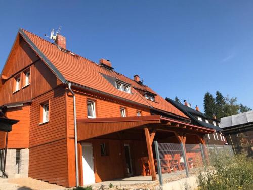 Balkon/terasa, Apartmány pod lanovkou (Apartmany pod lanovkou) in Za Rekou