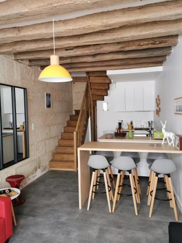Maison de Ville au Cœur du Quartier Historique gîte à louer La Riche