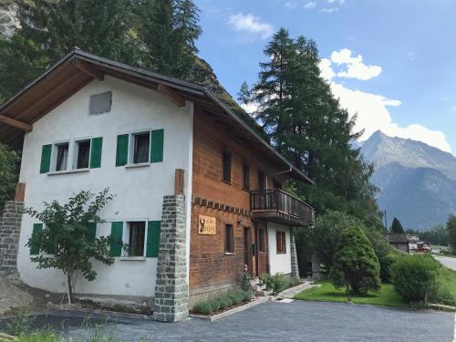 A szálláshely kívülről, Chalet 12 Cerfs in Evolene