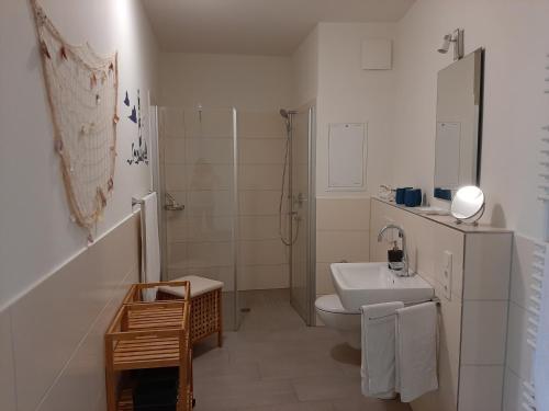 Bathroom, Residenz Bollwark Port Olpenitz in Olpenitz