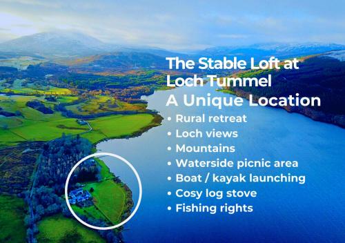 The Stable Loft At Loch Tummel