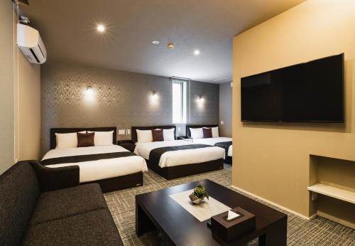 Standard Triple Room room in GRAND BASE Yakuin Odori