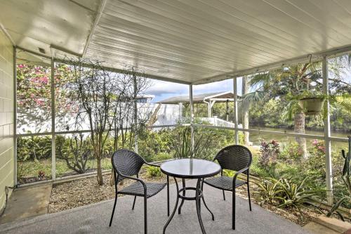 Merritt Island Home with Boat Dock on Canal Front!