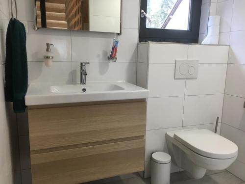 Fürdőszoba, B&B Het Vogeltje in Strokel