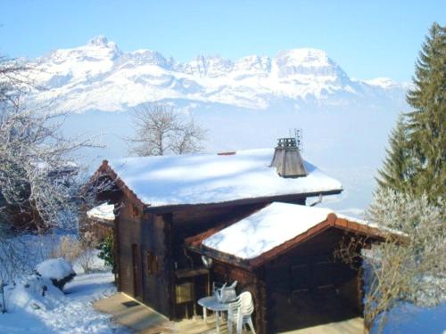 Chalet de 2 chambres avec terrasse amenagee et wifi a Saint Gervais les Bains a 3 km des pistes Saint Gervais Les Bains