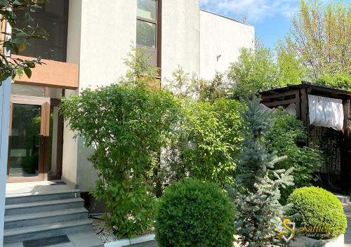 A szálláshely kívülről, Hotel Saftica in Saftica