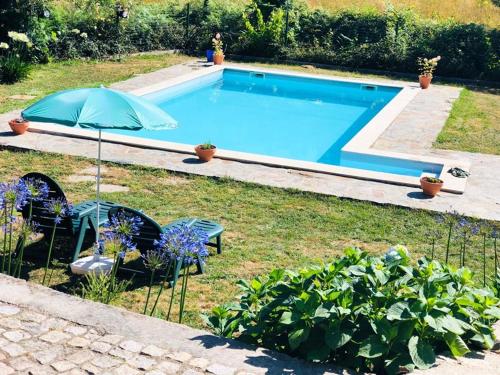. 2 bedrooms house with shared pool and wifi at Agueda