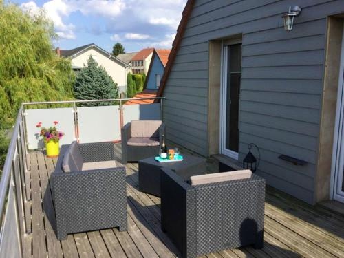 Appartement de 3 chambres avec vue sur la ville jardin amenage et wifi a Lohr - Location saisonnière - Lohr