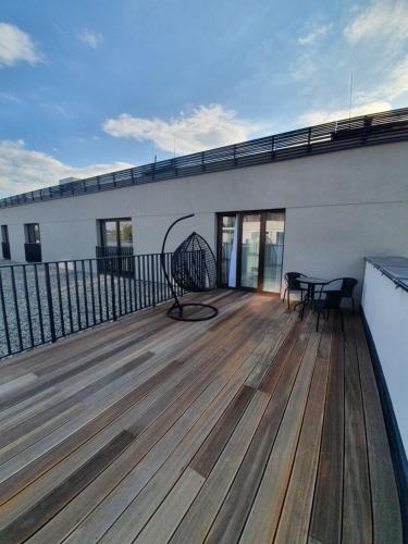 Varanda/terraço, Cotton House in Polesie