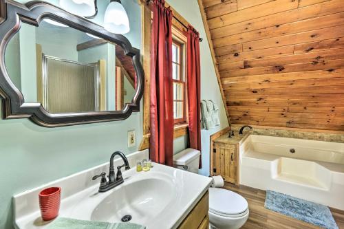 Secluded Pet-Friendly Cabin with Deck and Fireplace! - image 2