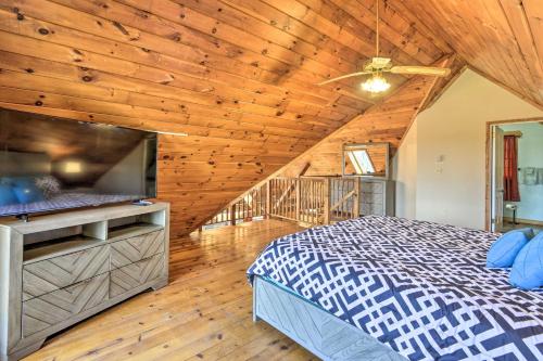 Secluded Pet-Friendly Cabin with Deck and Fireplace! - image 4