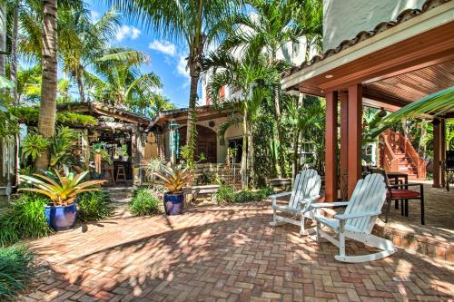 Luxe Home with Backyard Paradise, 1 Mi to Beach!