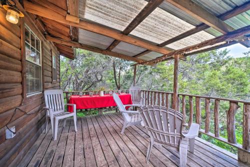 . Cozy Davis Cabin with Deck - Nestled by Honey Creek!