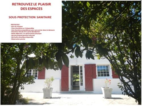 Chambres d'Hôtes La Châtaigneraie chambre d'hôte Saint-Martin-de-Seignanx