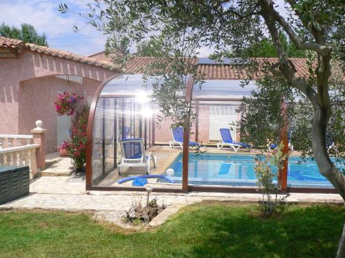 . Appartement de 2 chambres avec piscine partagee jardin clos et wifi a Beziers