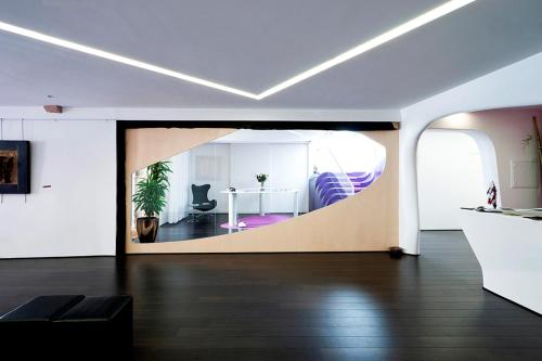 大堂, 阿布索魯托設計酒店 (Absoluto Design Hotel) in 維亞納堡山腰