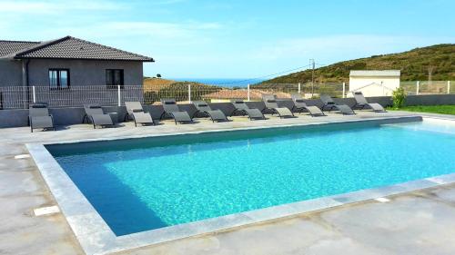 Appartement d'une chambre avec piscine partagee jardin clos et wifi a Olmeta di Tuda