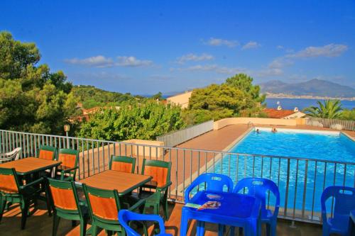 . Appartement de 2 chambres a Porticcio a 800 m de la plage avec piscine partagee balcon amenage et wifi