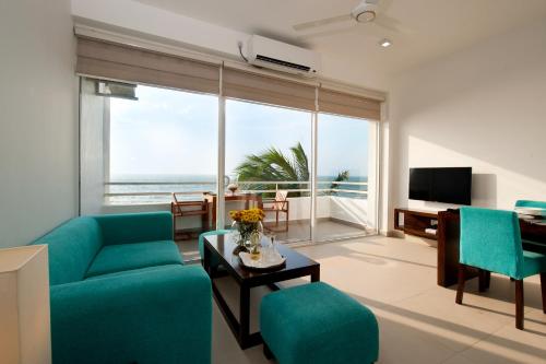 陽台/露台, 海灘公寓 (The Beach Apartments) in 尼甘布海灘