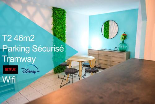 TOULOUSE premium appartement Parking Tramway Wifi Charmant, Toulouse