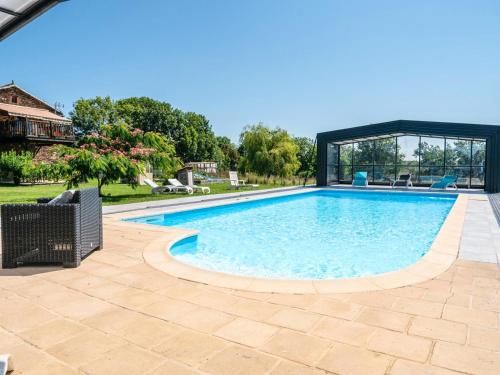 . Maison de 2 chambres avec piscine partagee jardin amenage et wifi a Andouque