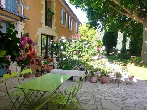 Maison d'une chambre avec piscine partagee jardin amenage et wifi a Le Thor