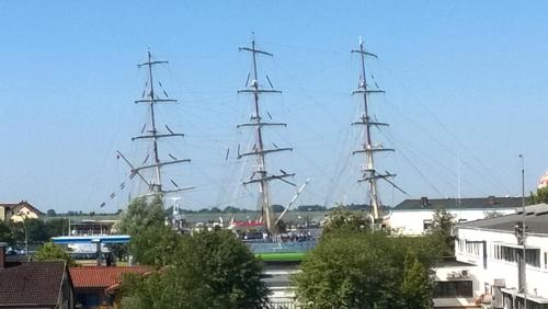 Alte Bürger in Bremerhaven, Deutschland
