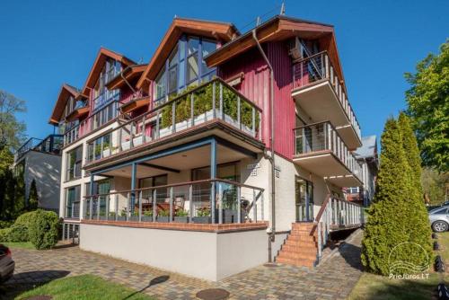 Apartamentai Juodkranteje keturiems asmenims