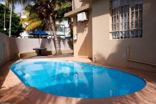 3 bedrooms appartement with shared pool furnished balcony and wifi at Trou aux Biches 1 km away from the beach