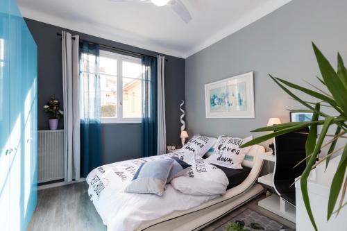 Beau 3 pièces, 7 pers, 2 terrasses, centre, calme, sécurité