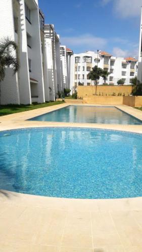 . One bedroom appartement with shared pool and balcony at Asilah 1 km away from the beach