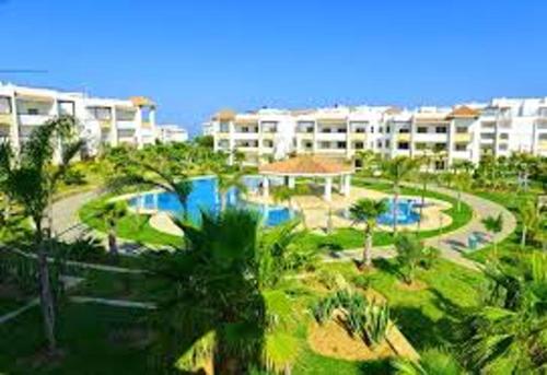 . One bedroom appartement at Assilah 100 m away from the beach with sea view shared pool and furnished garden