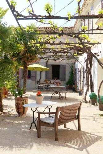 Maison de 2 chambres avec piscine partagee jardin clos et wifi a Saint Gilles gîte à louer Albaron