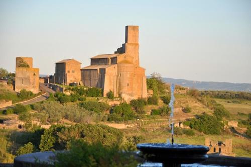 One bedroom appartement with city view and terrace at Tuscania