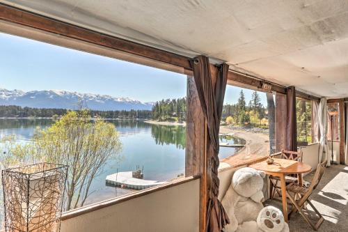 Luxe Lakefront Haven with Mountain Views and Dock - Apartment - Bigfork