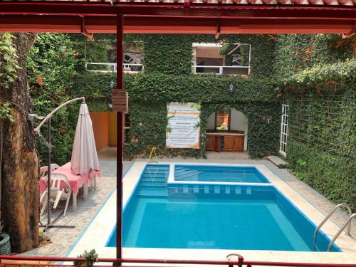 Úszómedence, Hotel Paraiso Huasteco in Tamazunchale
