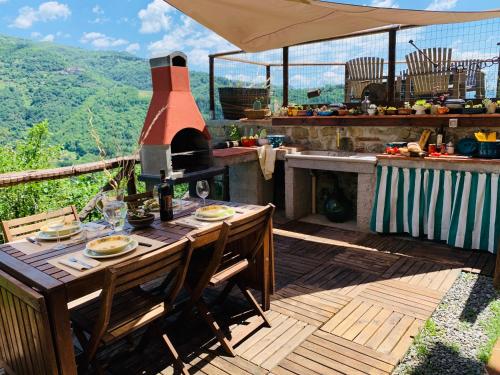 Restaurant, Casa Emma Fiattone in Garfagnana in Lucca City Center