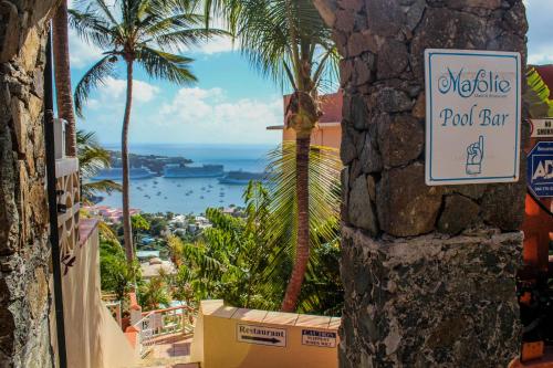 Entrance, The Mafolie Hotel in Charlotte Amalie